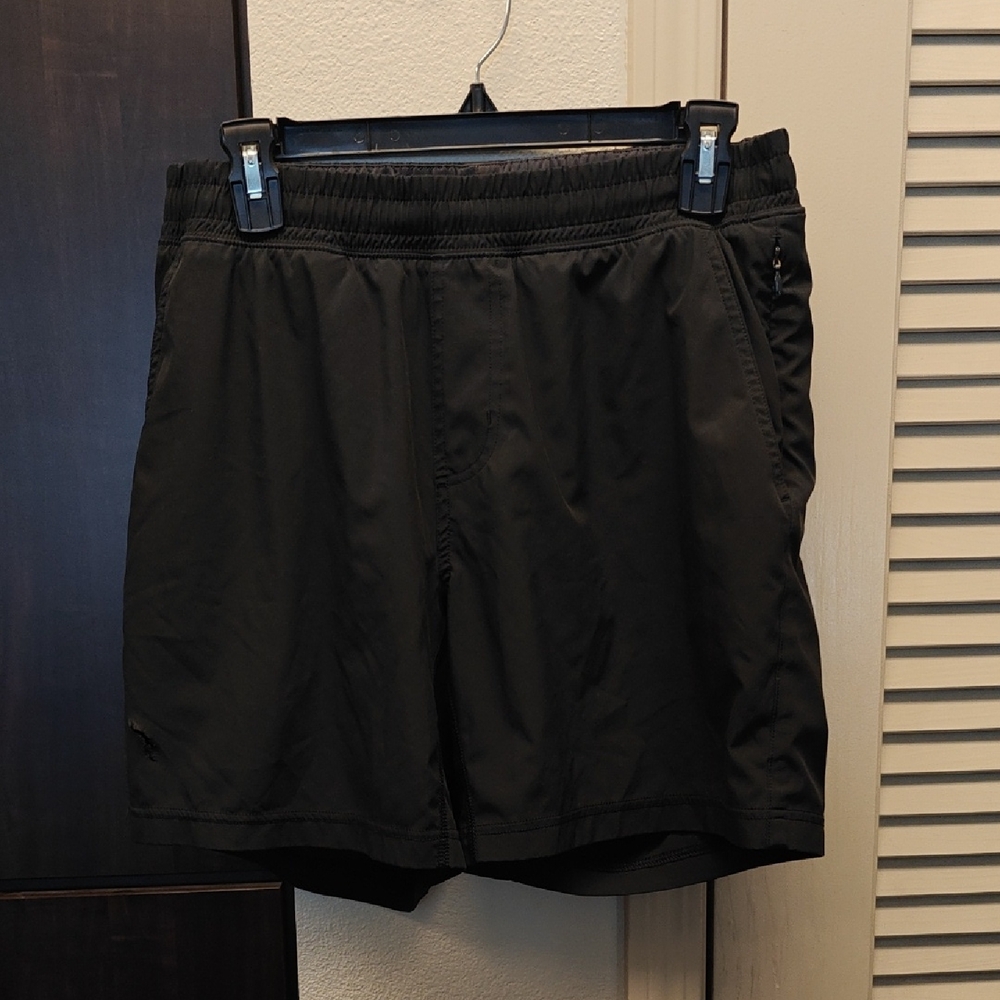 RHONE Dark Gray Athletic Shorts